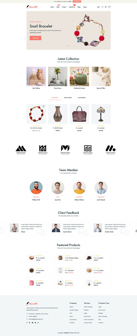 New99 - Handmade Shop Shopify Theme OS 2.0