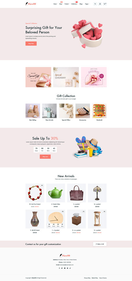 New99 - Handmade Shop Shopify Theme OS 2.0