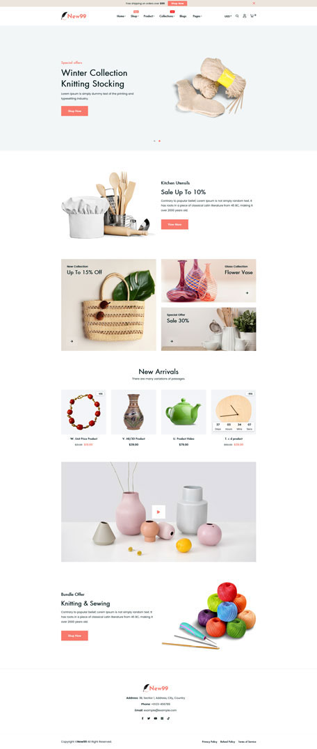 New99 - Handmade Shop Shopify Theme OS 2.0
