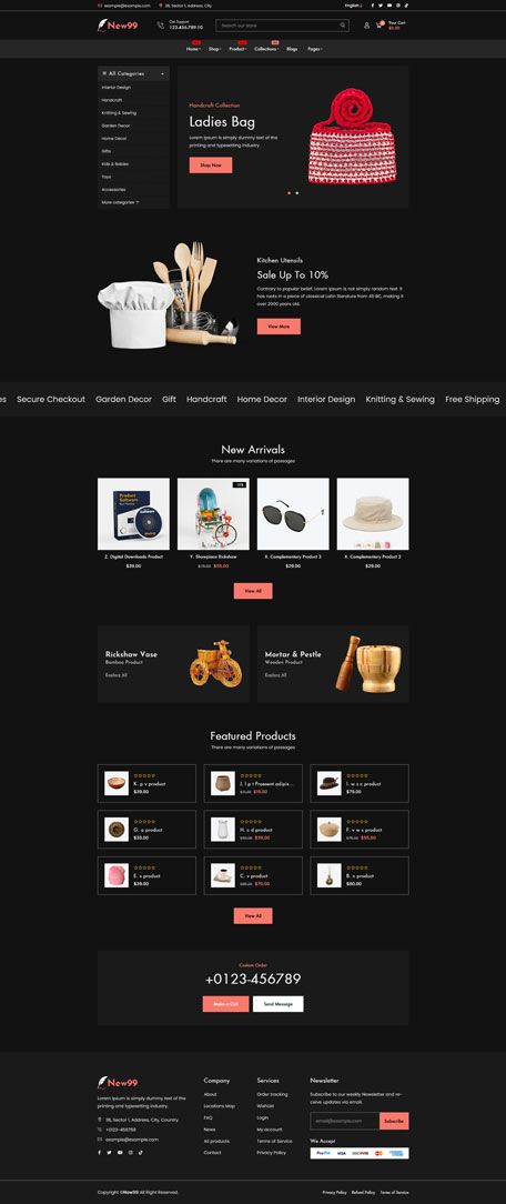 New99 - Handmade Shop Shopify Theme OS 2.0