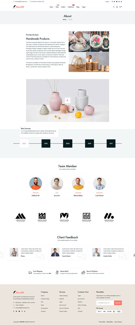New99 - Handmade Shop Shopify Theme OS 2.0