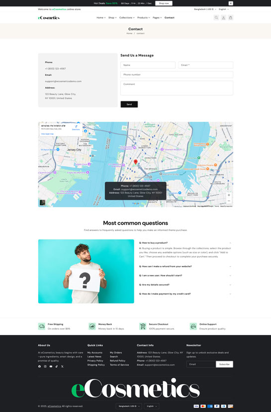 eCosmetics – Beauty & Skincare Shopify Theme 2.0