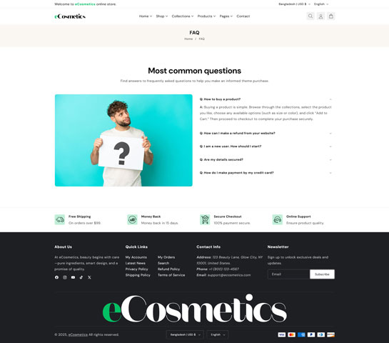 eCosmetics – Beauty & Skincare Shopify Theme 2.0