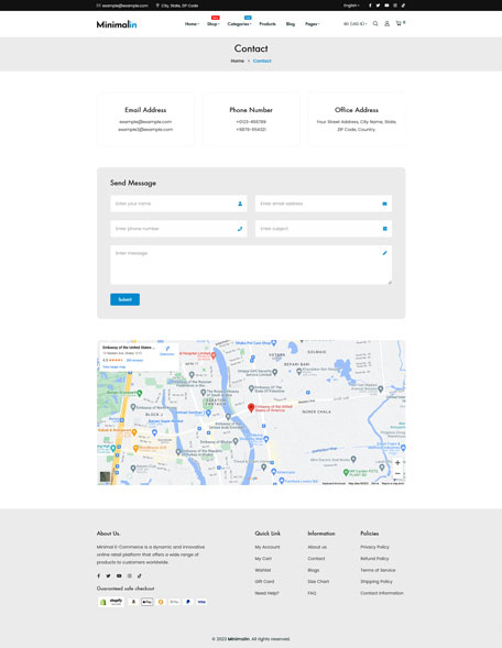 Minimalin - Minimal Multipurpose Shopify Theme OS 2.0